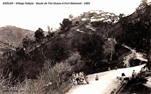 Azouza - Route de Tizi-Ouzou a Fort-National - 1903